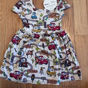 Little sleepies 3T OG cars dress